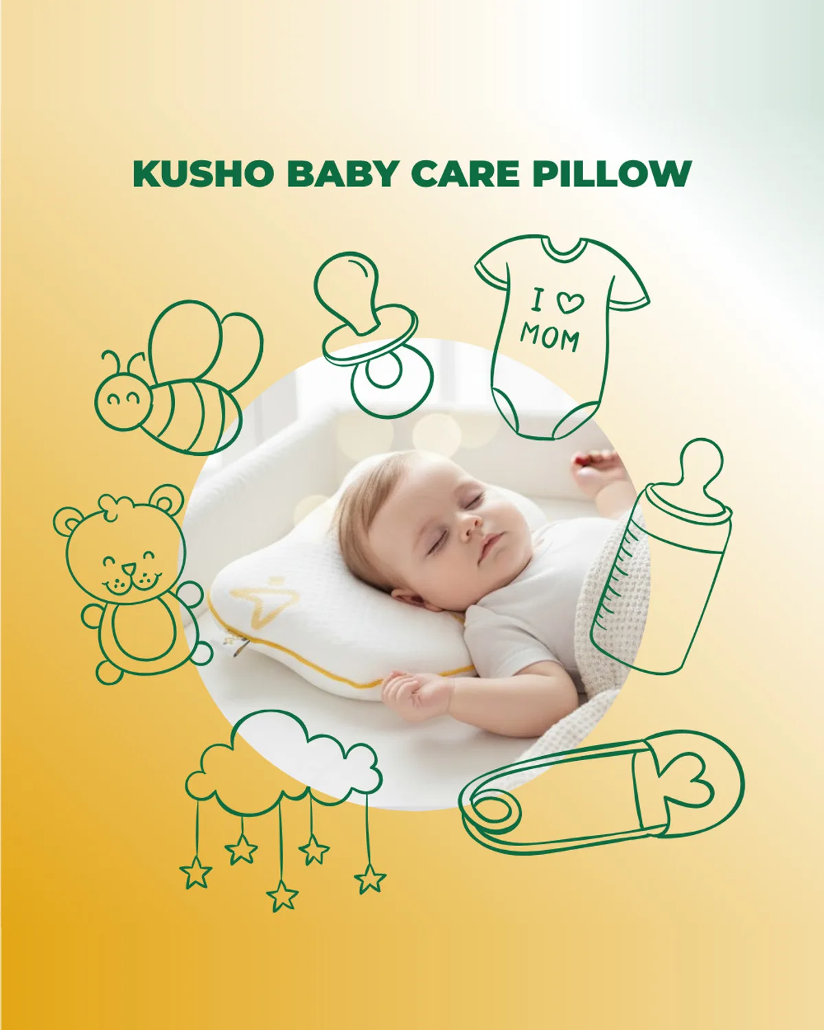 Kusho Baby Care Pillow