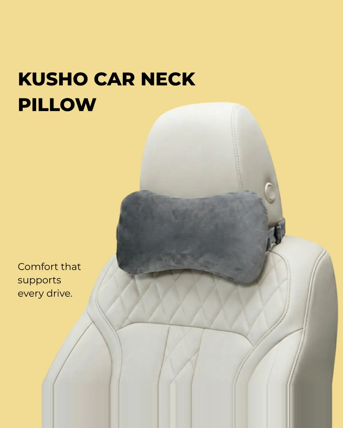 Kusho Car Neck Pillow