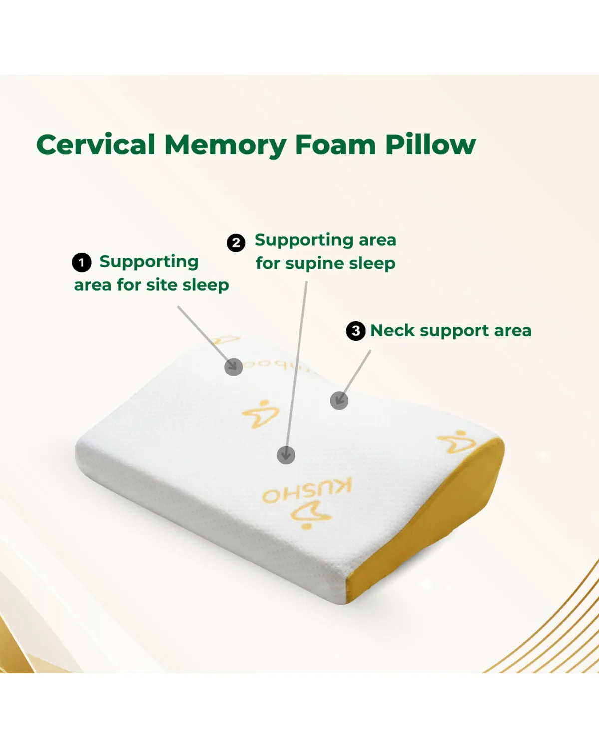 Kusho Dreamer Cervical Pillow