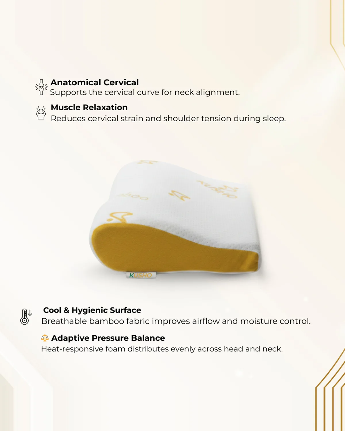 Kusho Dreamer Cervical Pillow