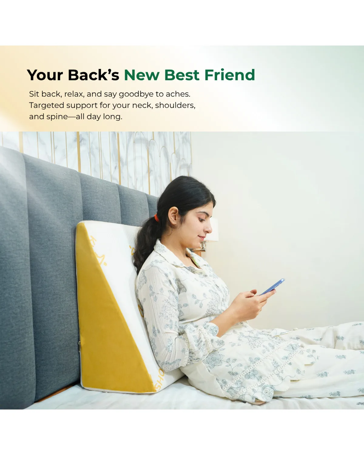 Kusho Comfy Wedge Pillow