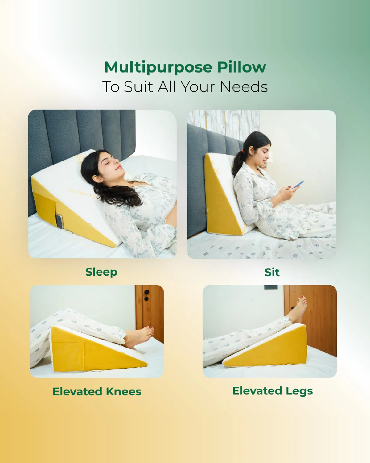 Kusho Comfy Wedge Pillow