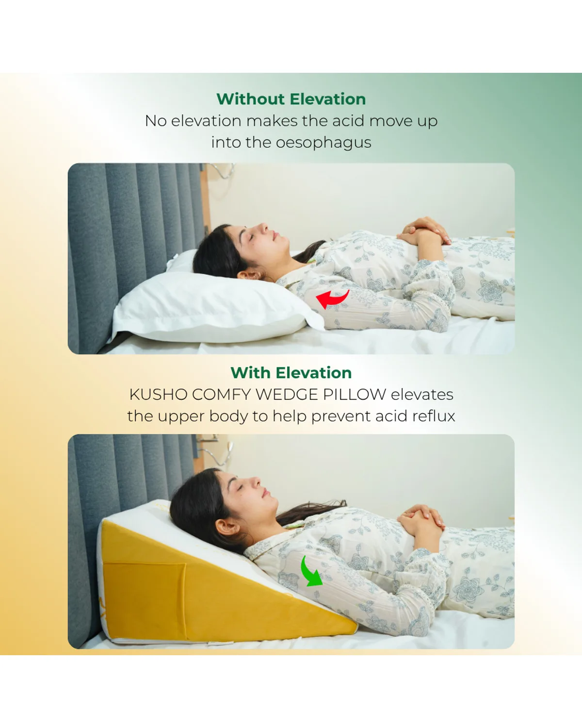 Kusho Comfy Wedge Pillow