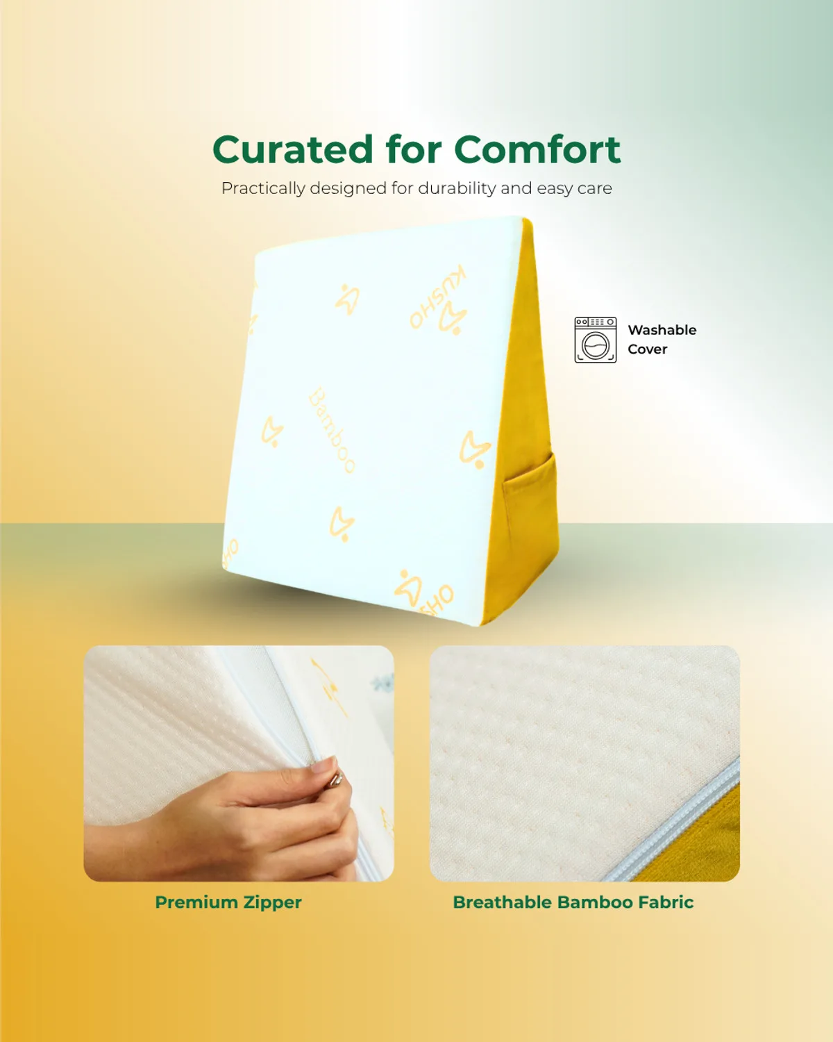Kusho Comfy Wedge Pillow