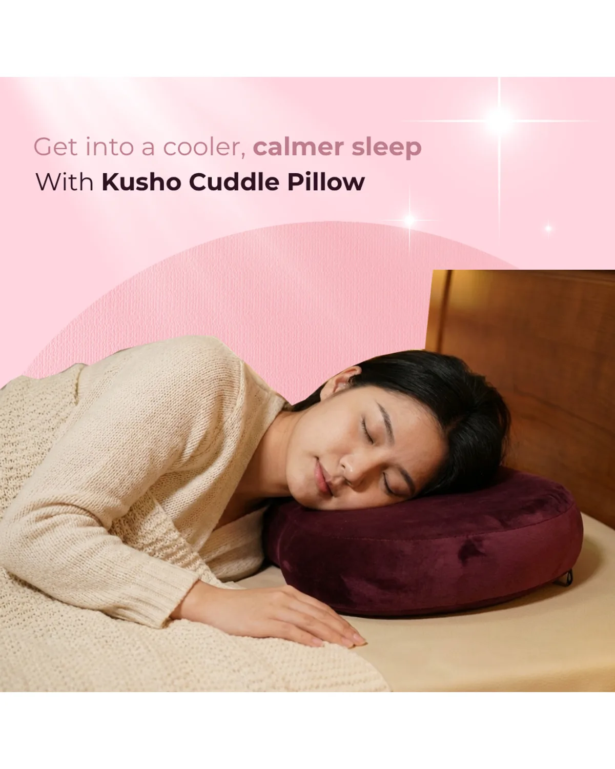 Kusho Cuddle Pillow For Her