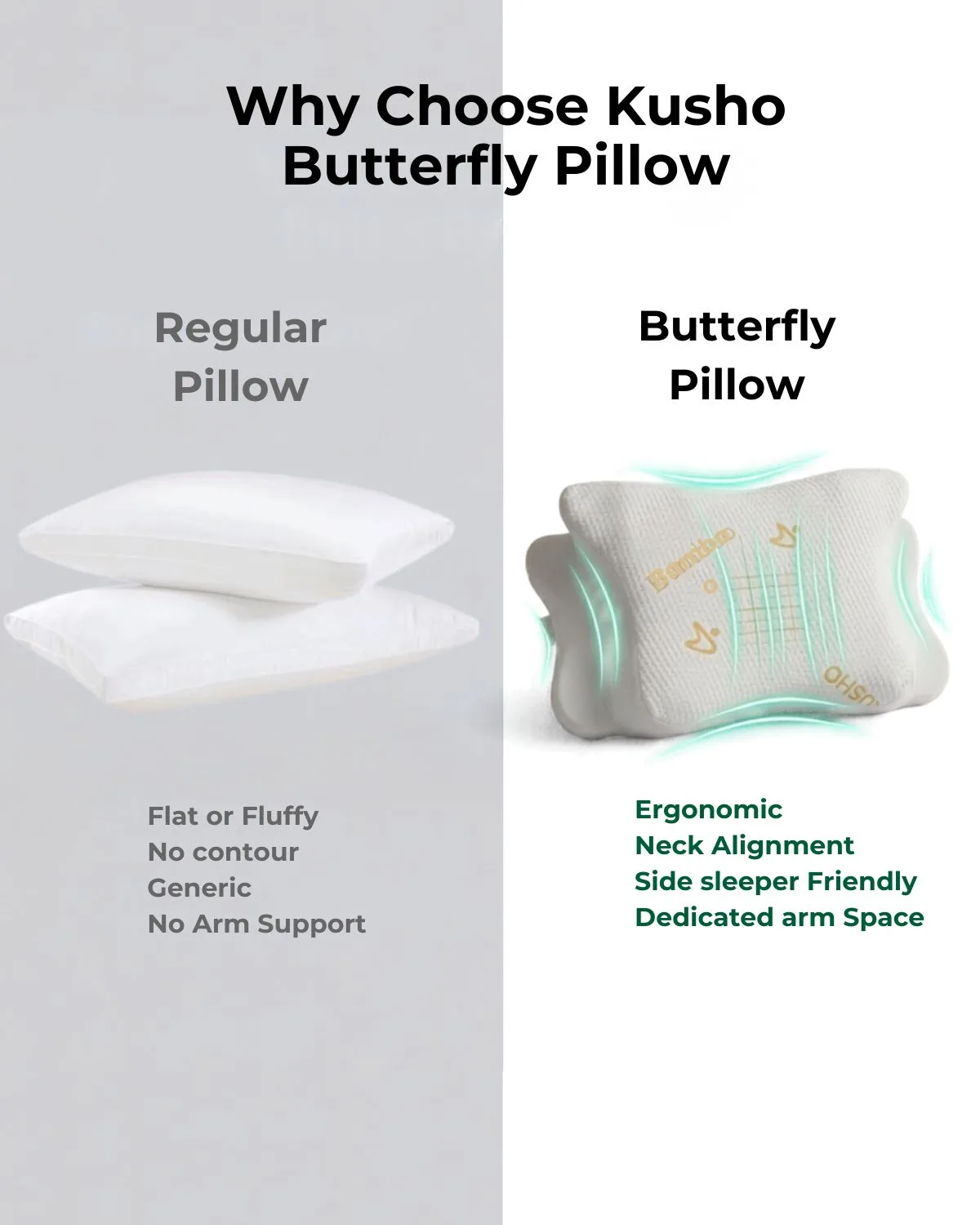 Kusho Dreamer Butterfly Pillow