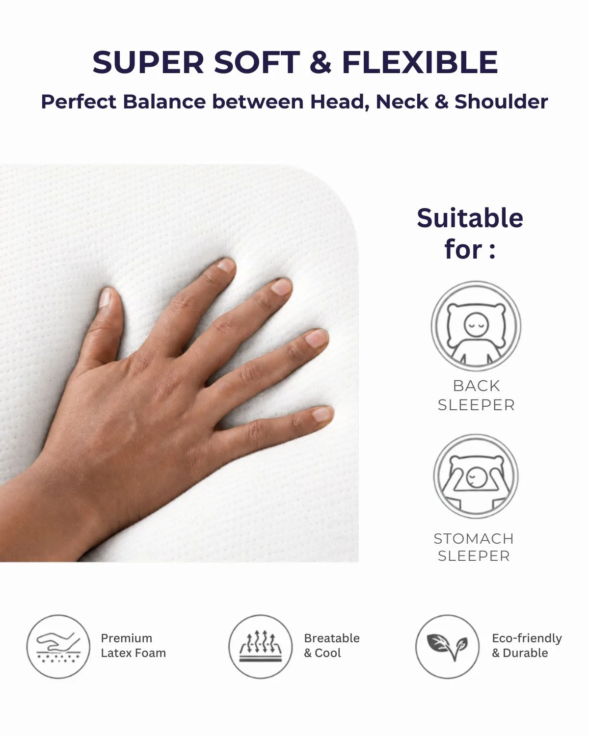 Kusho Dreamer Slim Pillow