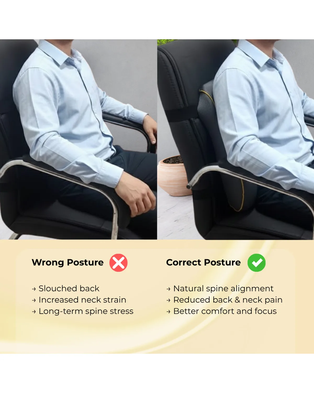 Kusho Ergo Lumbar Cushion